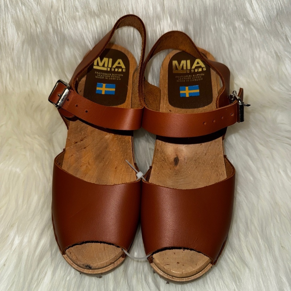 MIA Greta 1976- new without box- size 39 clog sandal - Picture 2 of 7